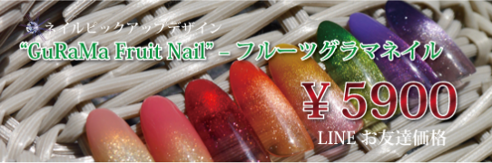 フラッシュラメ・マグネットネイルキャンペーン